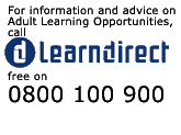 For information and advice on Adult Learning Opportunities, call Learndirect free on 0800 100 900